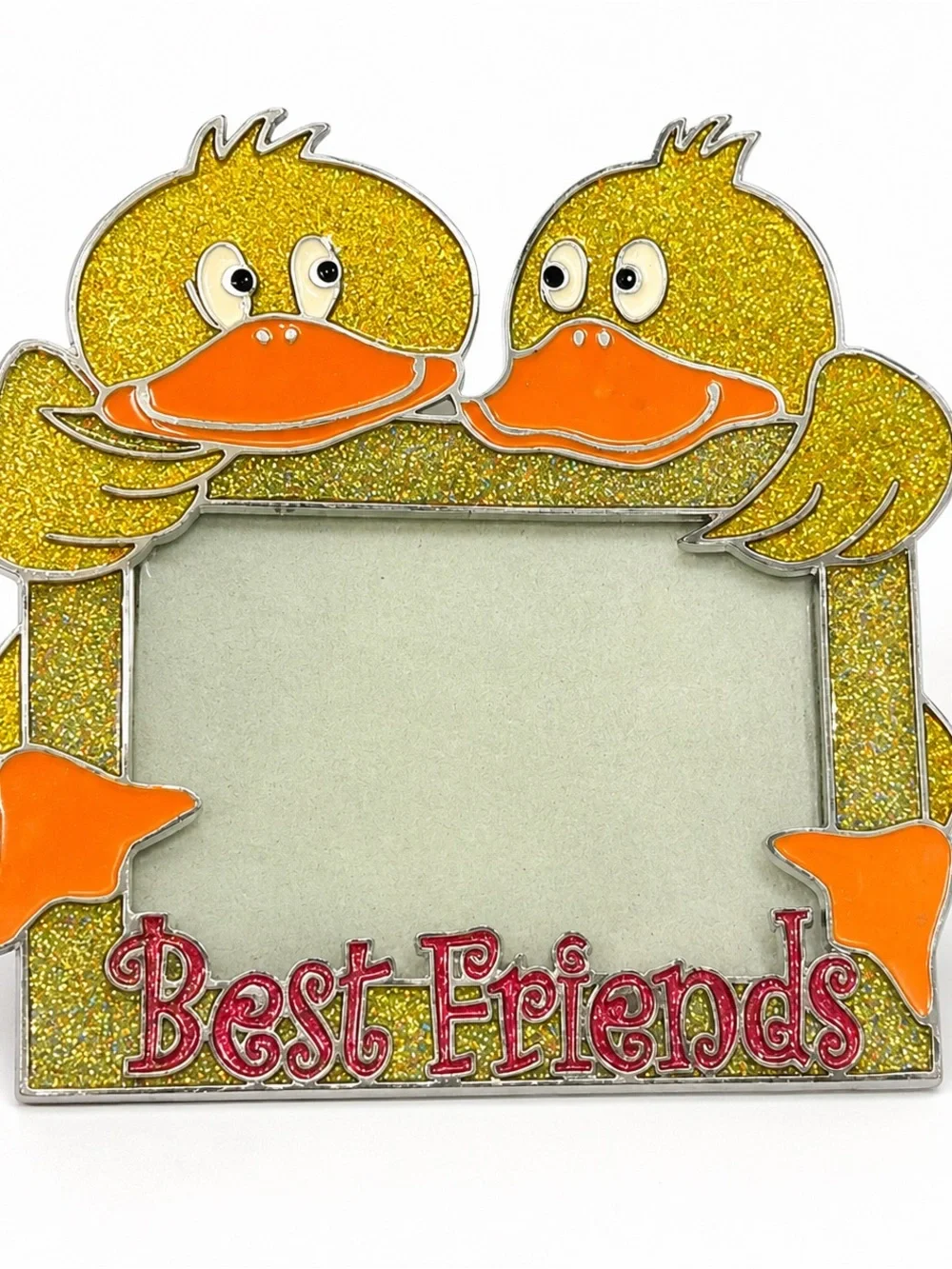 Rare Claire's 'Best Friends' Duck Picture Frame Vintage Y2K